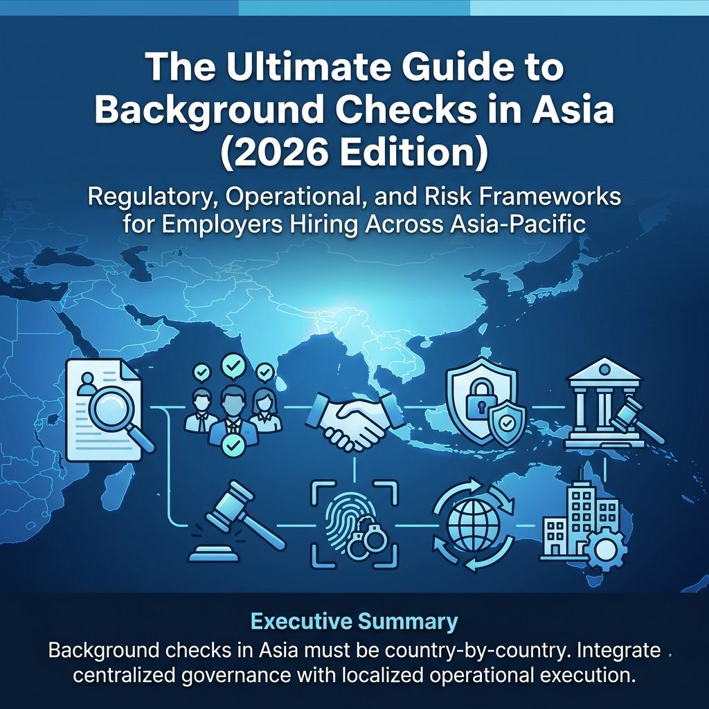 The Ultimate Guide to Background Checks in Asia (2026 Edition)