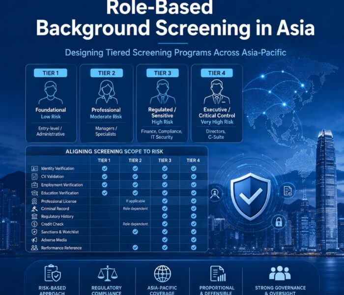 Role-Based Background Screening in Asia