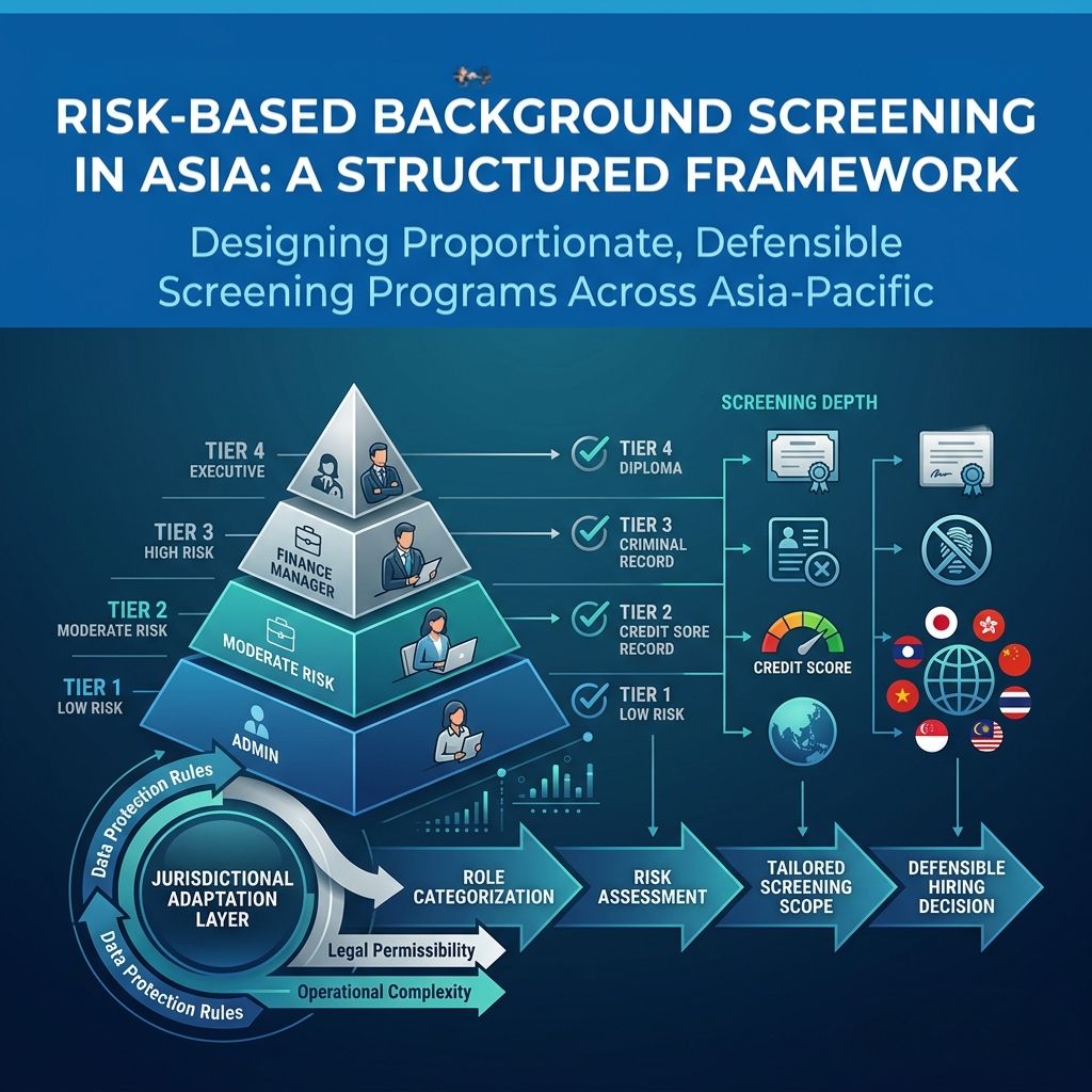 risk based background screening in Asia