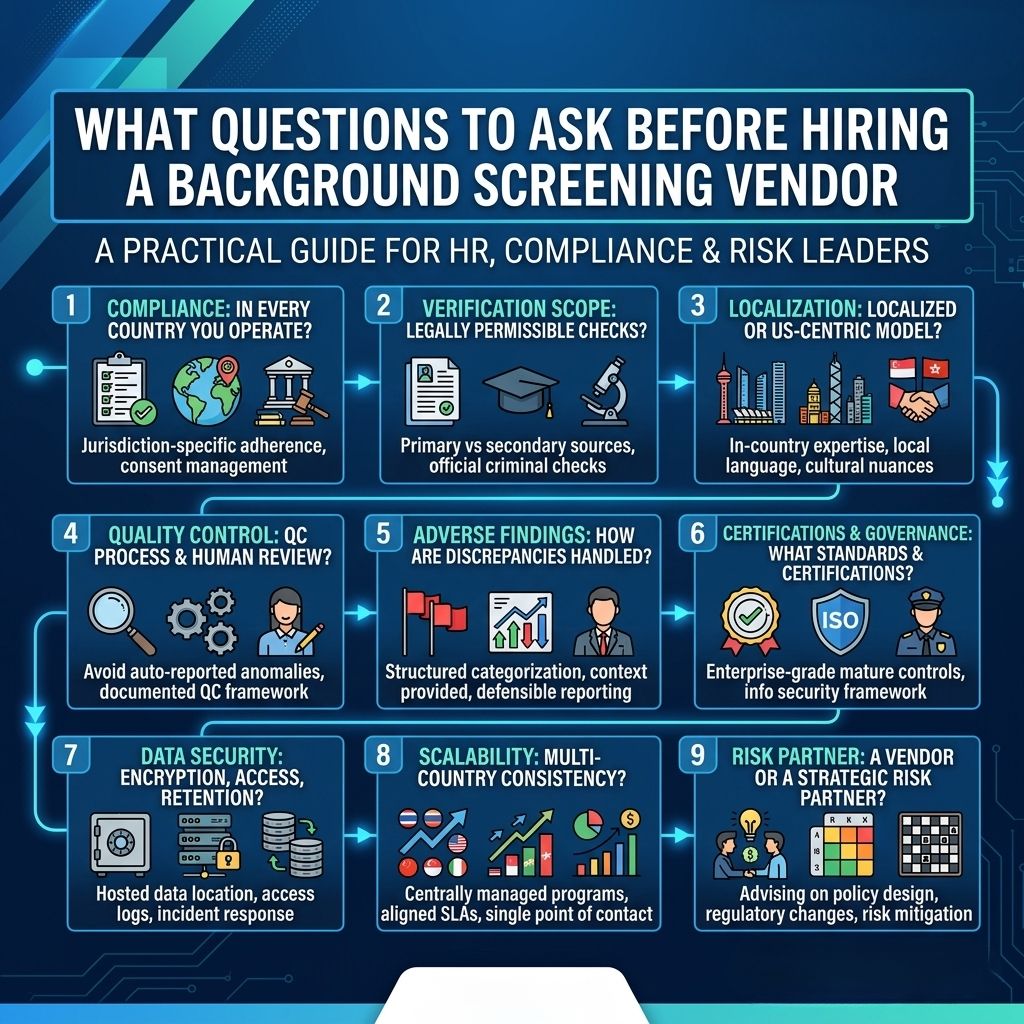 What Questions to Ask Before Hiring a Background Screening Vendor