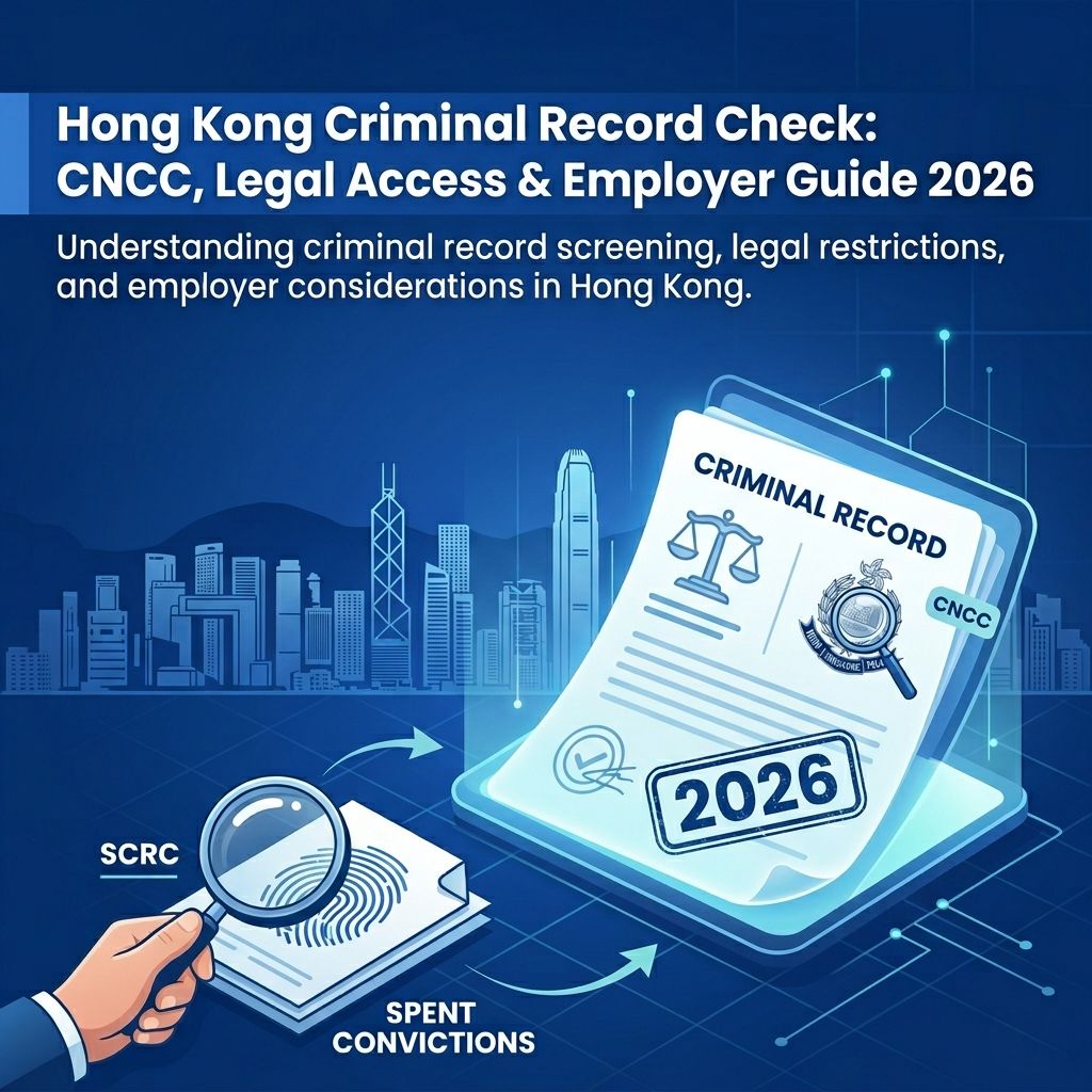 Hong Kong Criminal Record Check_CNCC, Legal Access Employer Guide