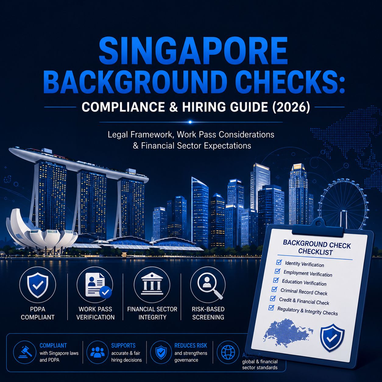 Singapore background check and Compliance 2026