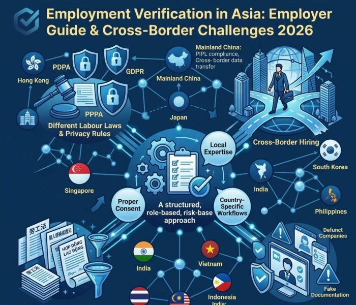 Employment Verification in Asia Employer Guide & Cross-Border Challenges