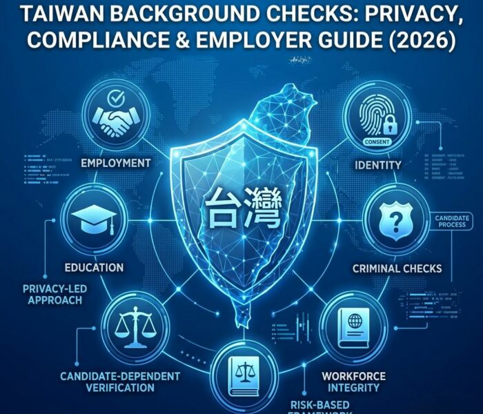 Taiwan Background Checks Privacy Compliance & Employer Guide (2026)