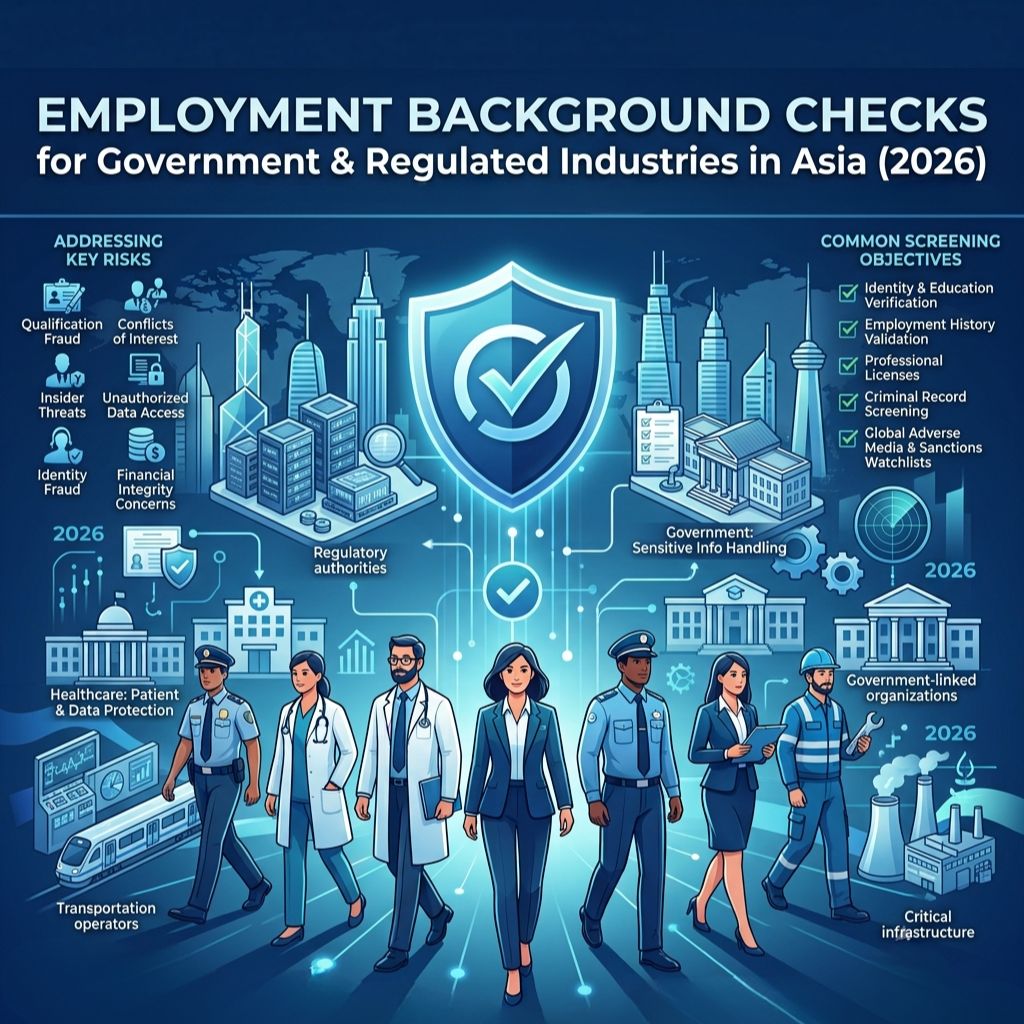 Employment Background Checks for Government & Regulated Industries in Asia (2026)