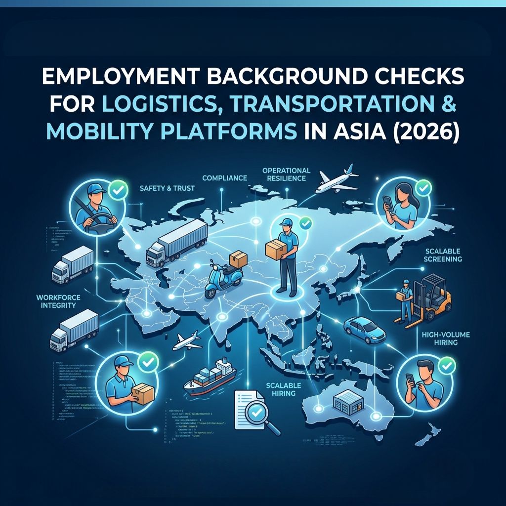 Employment Background Checks for Logistics, Transportation & Mobility Platforms in Asia (2026)