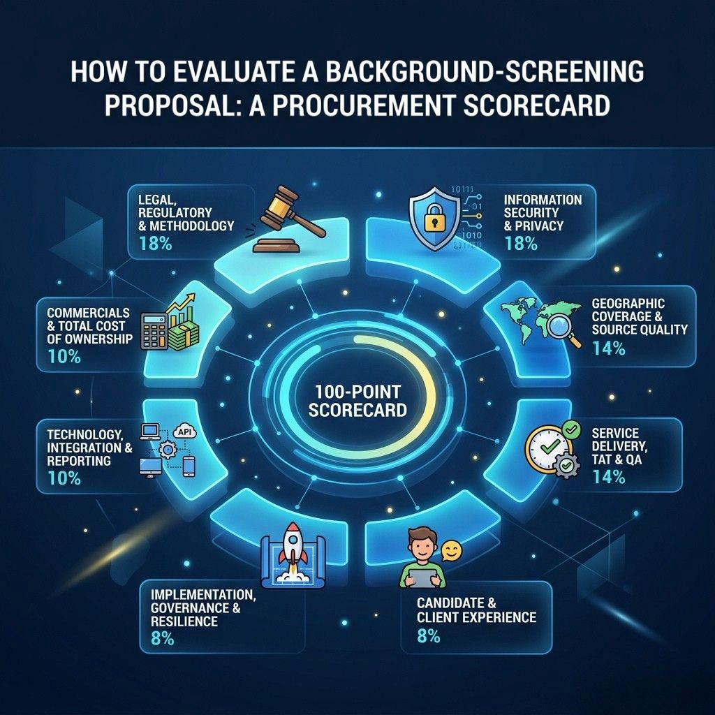 How to Evaluate a Background-Screening Proposal A Procurement Scorecard