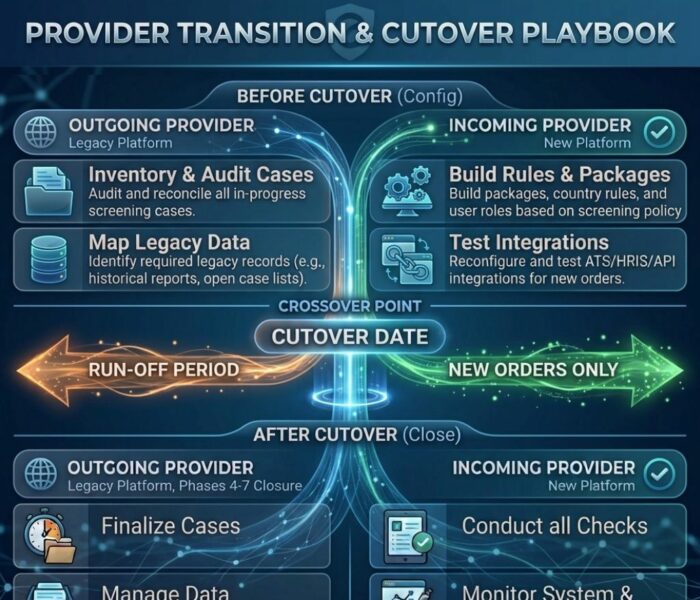 switching background screening provider